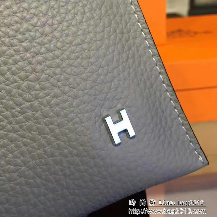 HERMES愛馬仕 經典爆款 男士牛皮手包 803-1 JD1318